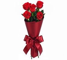 Букет 5 Красных роз Эдлесс Лав в Нижнеивкино
