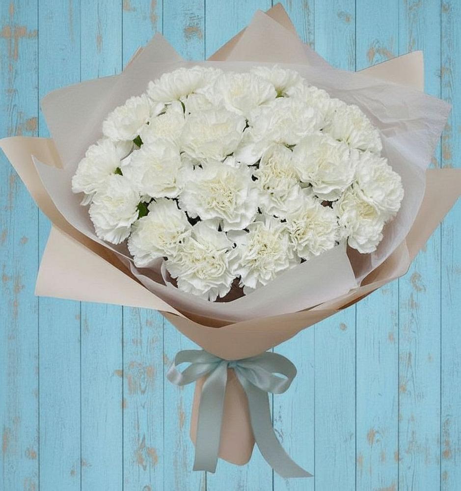 Букет цветов из: Гвоздики в Нижнеивкино