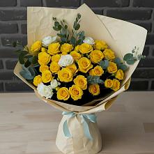 Букет цветов из:  Розы #REPLACE_PRED# Нижнеивкино