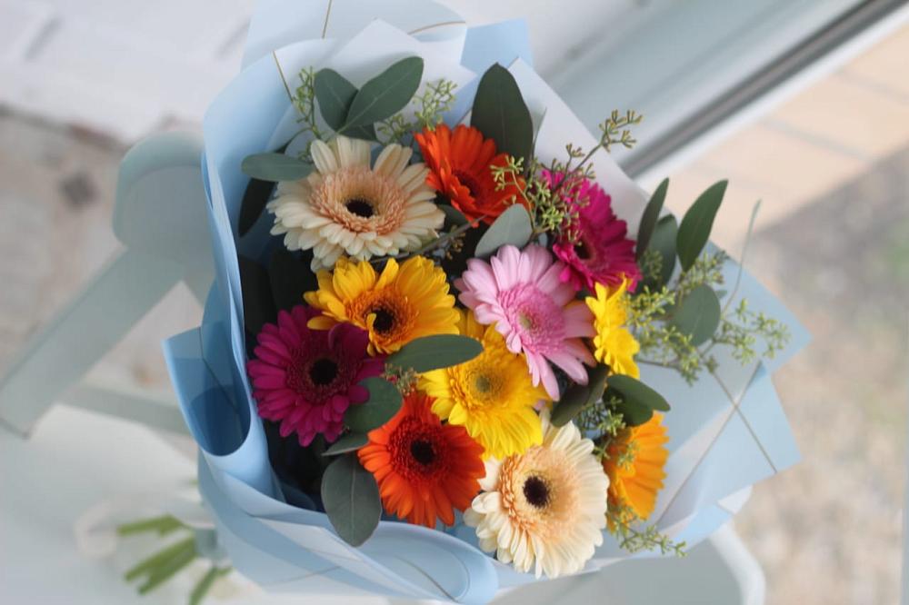 Букет цветов из: Герберы в Нижнеивкино