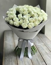 Букет 35 Белых роз в Нижнеивкино