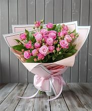 Букет Розовый кустик в Нижнеивкино