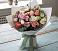 Букет цветов из: Розы, Лизиантусы и Гвоздики в Нижнеивкино