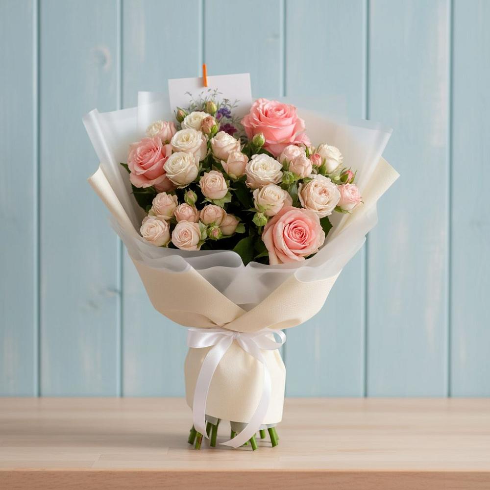 Букет цветов из: Розы в Нижнеивкино