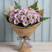 Букет цветов из:  Хризантемы в Нижнеивкино