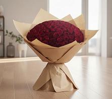 Букет 101 Красная роза в Нижнеивкино