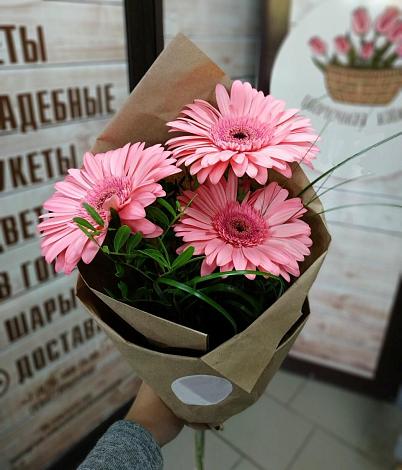 Букет цветов из: Герберы в Нижнеивкино