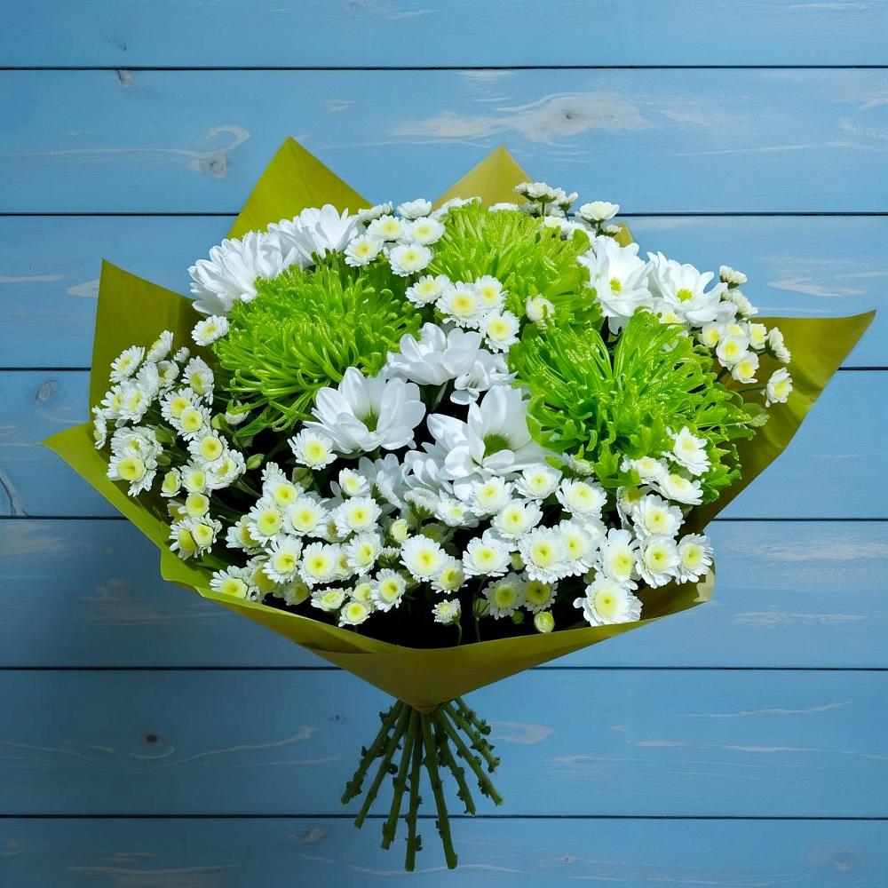 Букет цветов из: Хризантемы в Нижнеивкино