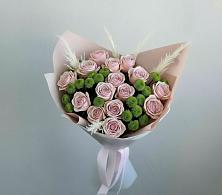 Букет цветов из:  Розы и Хризантемы в Нижнеивкино