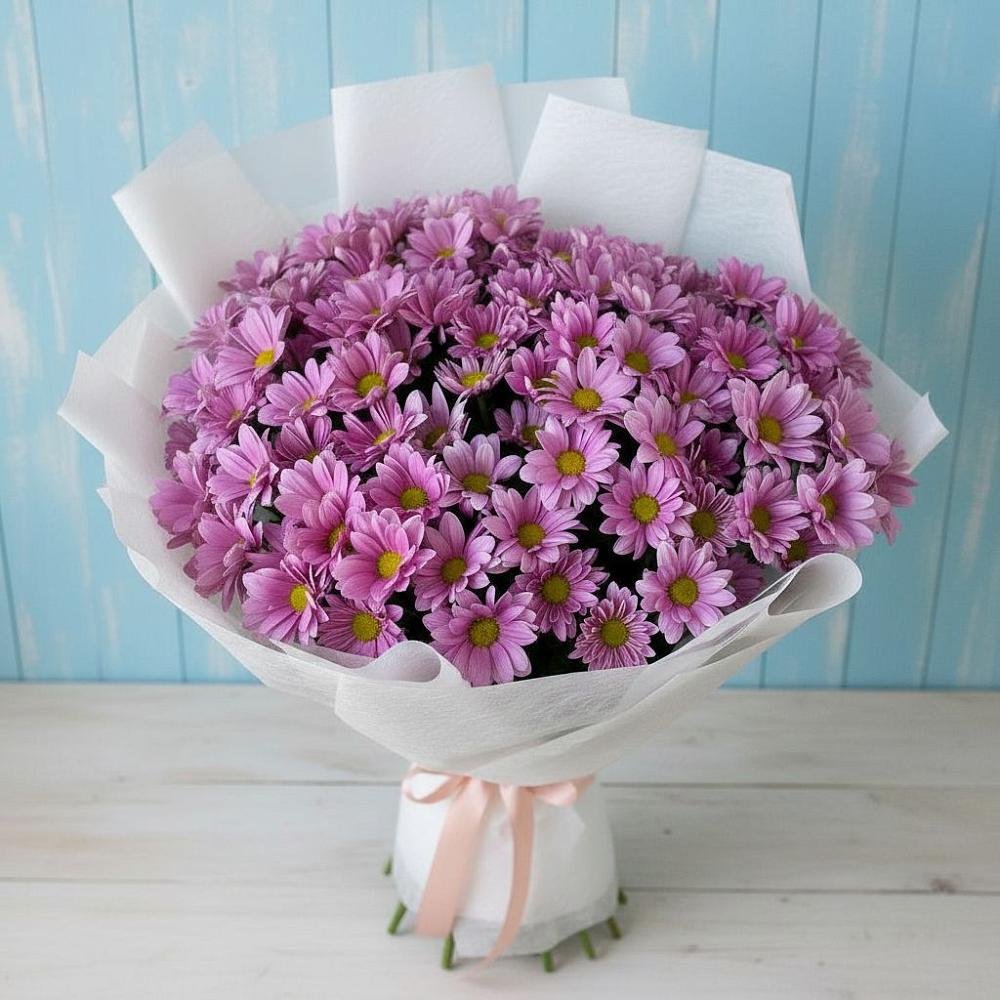 Букет цветов из: Хризантемы в Нижнеивкино