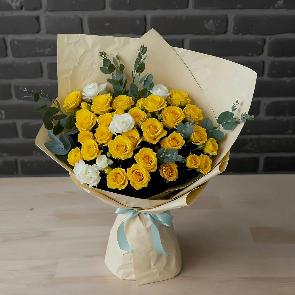 Букет цветов из: Розы в Нижнеивкино