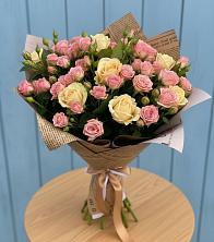 Букет цветов из:  Розы в Нижнеивкино