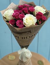 Букет цветов из:  Розы в Нижнеивкино