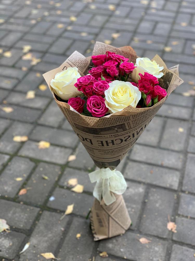 Букет цветов из: Розы в Нижнеивкино