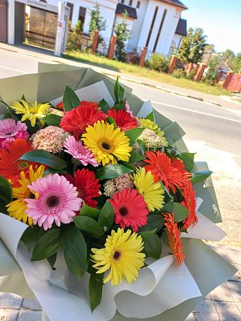 Букет цветов из: Герберы в Нижнеивкино